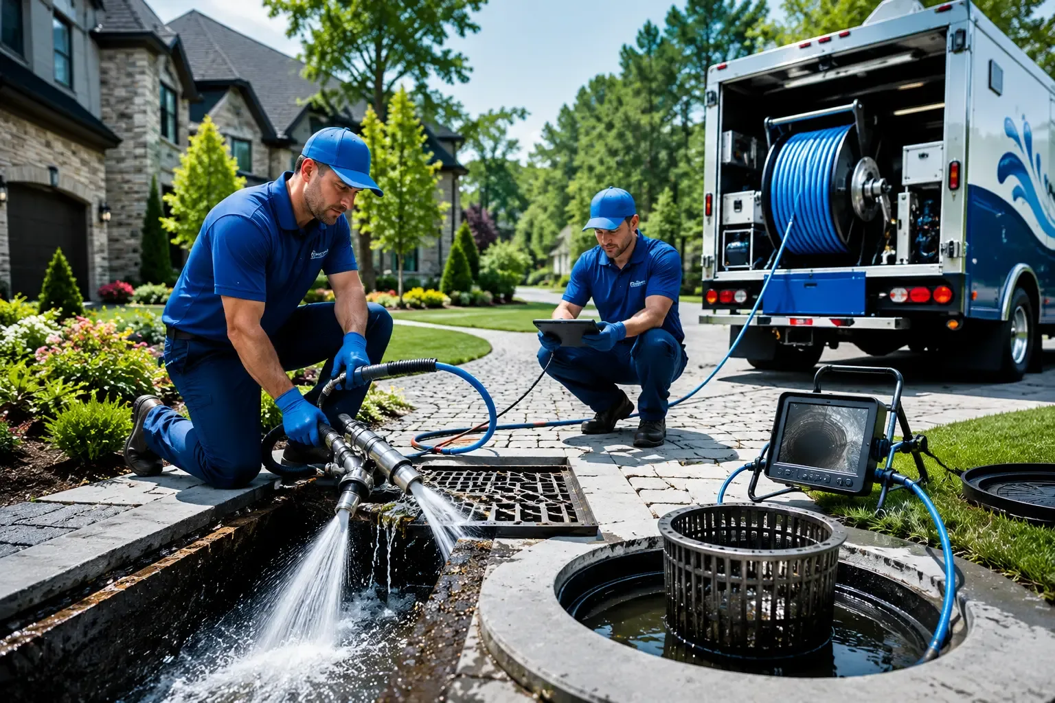 Local outdoor drain cleaning professionals in Naper, NE