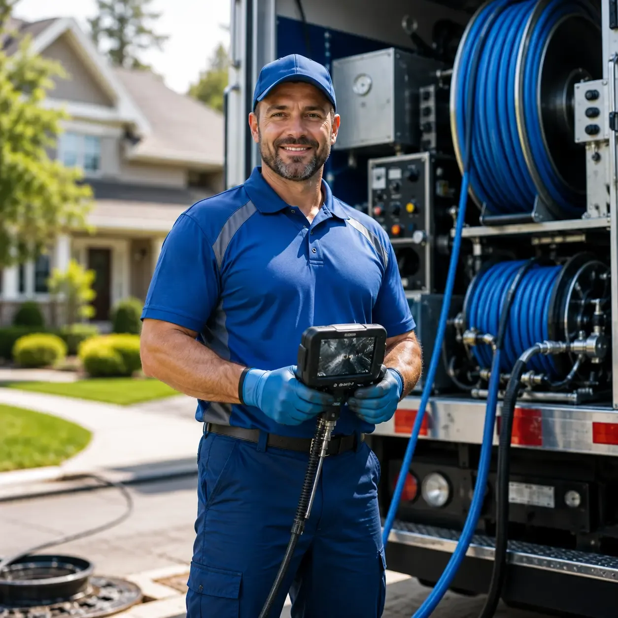 Local outdoor drain cleaning specialists in Naper, NE